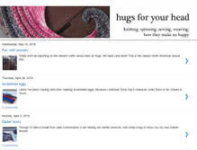 Tablet Screenshot of hugsforyourhead.com